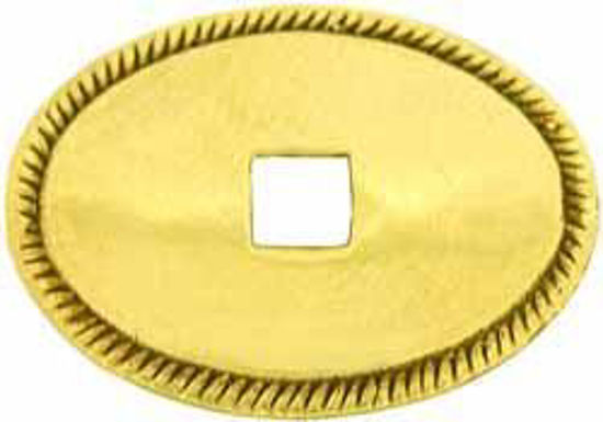Picture of Backplate - Plain Oval Convex