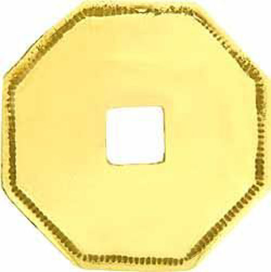 Picture of Backplate - Plain Octagonal Convex
