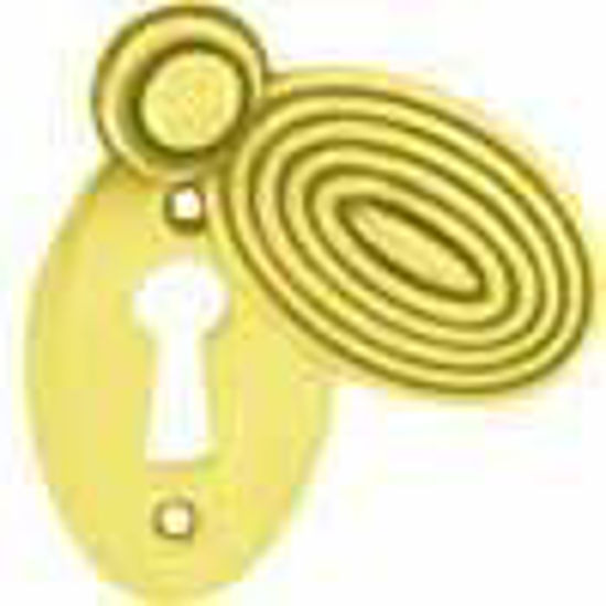 Picture of Escutcheon - Oval - Beehive