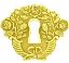 Picture of Escutcheon - Flat Chased 