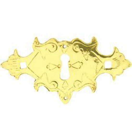 Picture of Handle - Escutcheon Backplate - Engraved 